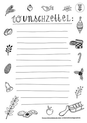 Wunschzettel