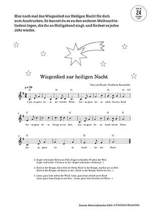 Wiegenlied – Noten